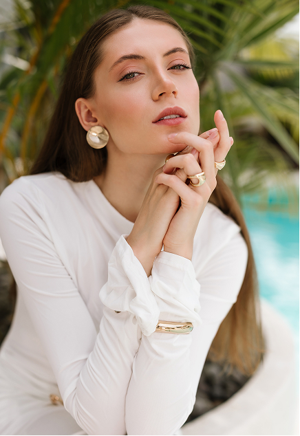 Patient near the pool